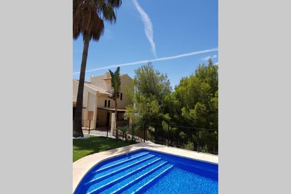 Casa Altea Hills, Vista Espectacular, Jacuzzi Villa Exterior photo