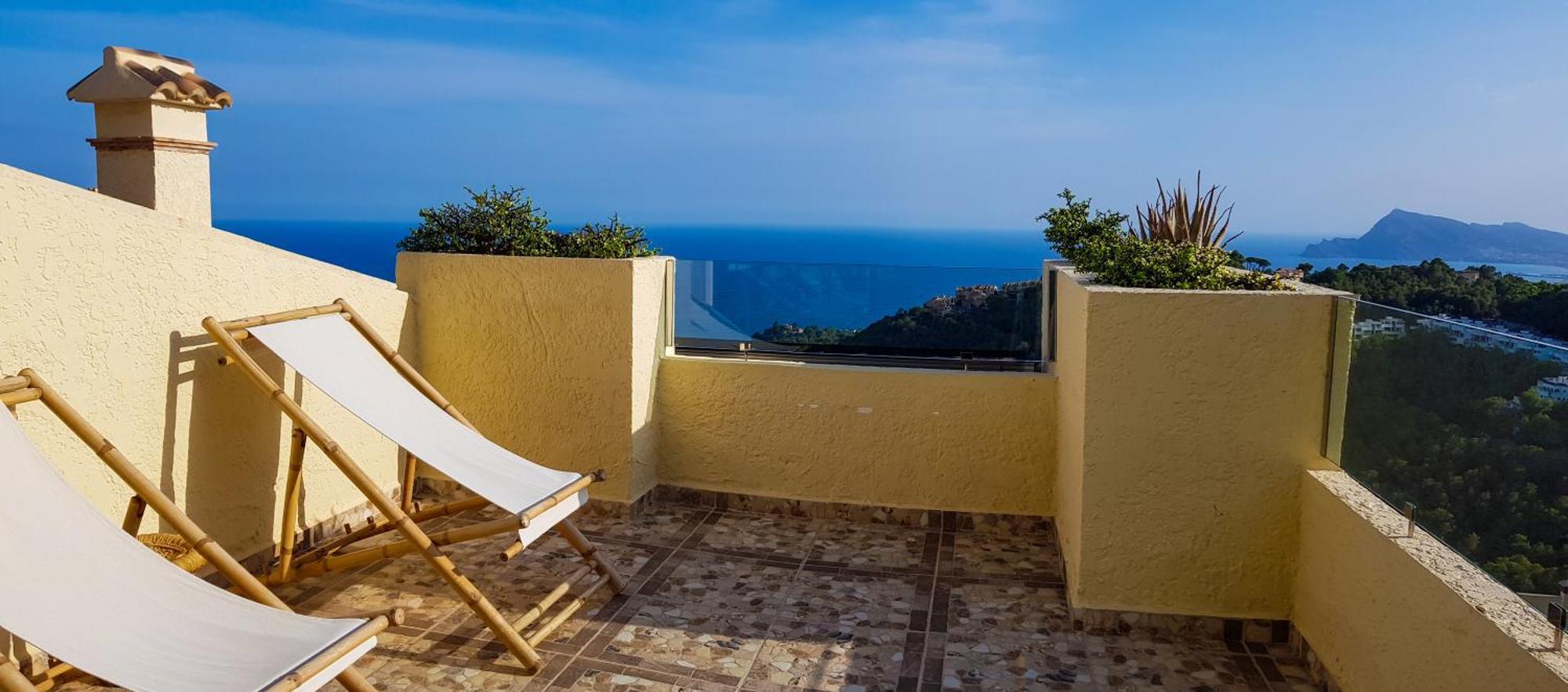 Casa Altea Hills, Vista Espectacular, Jacuzzi Villa Exterior photo